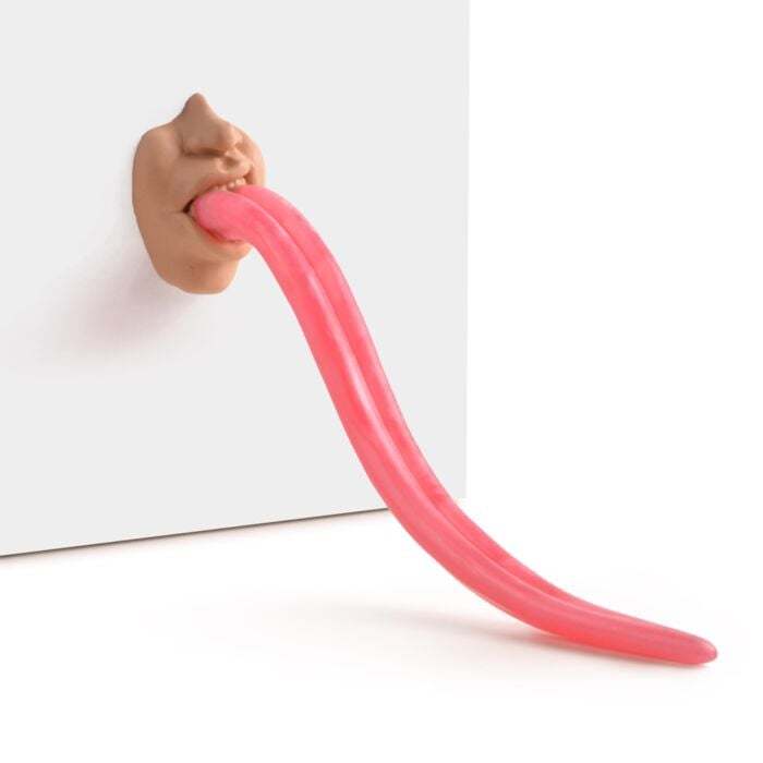 Sinnovator Tongue Lasher Platinum Silicone Urethral Sound | UberKinky